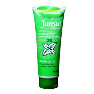 Junsui Naturals Face Wash With Whitening, Cool, 100 g