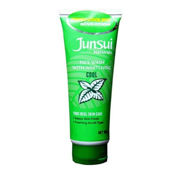 Junsui Naturals Face Wash With Whitening, Cool, 100 g